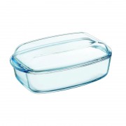 PYREX Stikla trauks ar vaku 6.5L taisn. Essentials 33466A Pannas un katli