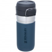 Stanley Termopudele The Quick Flip Water Bottle Go 0,47L, tumsi zila  2809148073 termoss