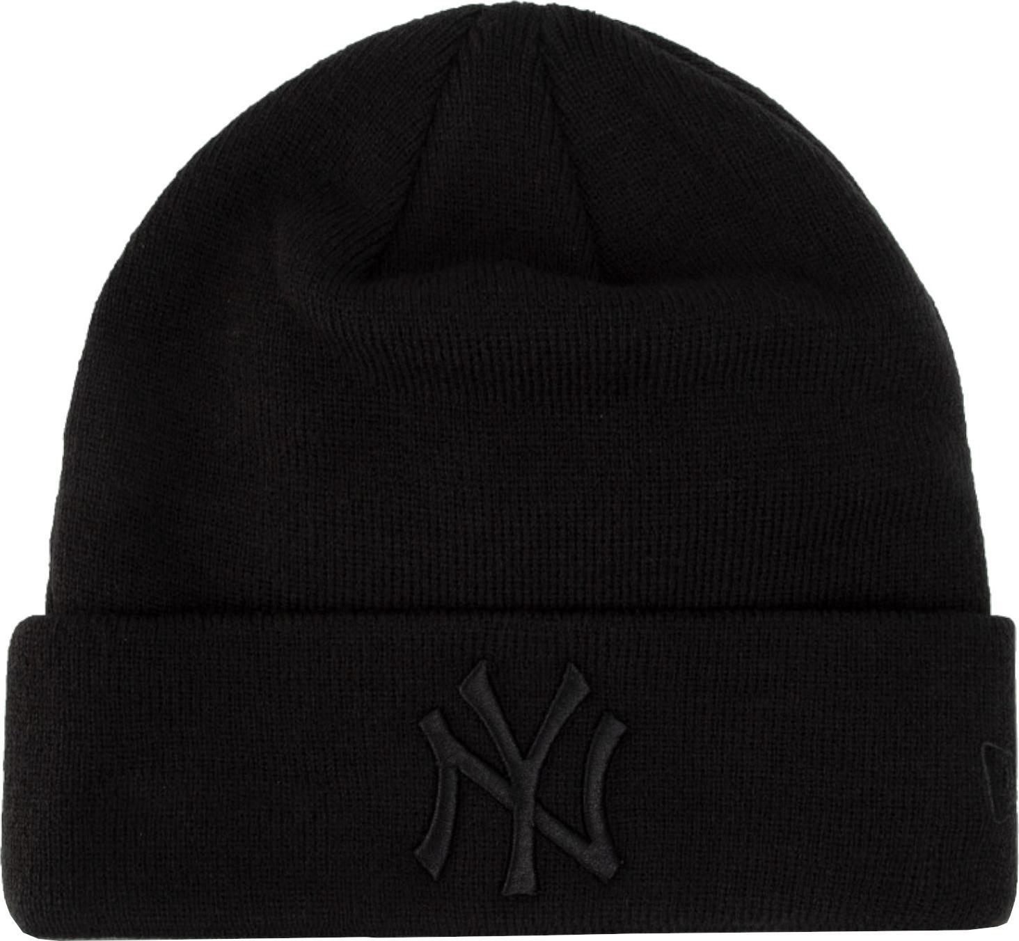 New Era New Era New York Yankees Cuff Hat 12122729 Czarne OSFM 12122729 (193650537863)