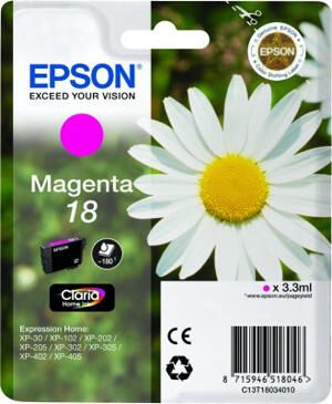 Epson 18 Claria Home Magenta kārtridžs