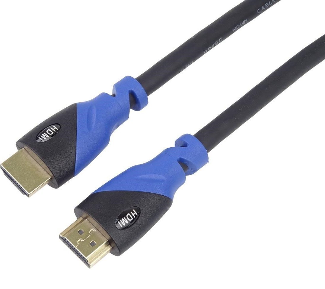 Kabel PremiumCord HDMI - HDMI 1.5m czarny (kphdm2v015) kabelis video, audio