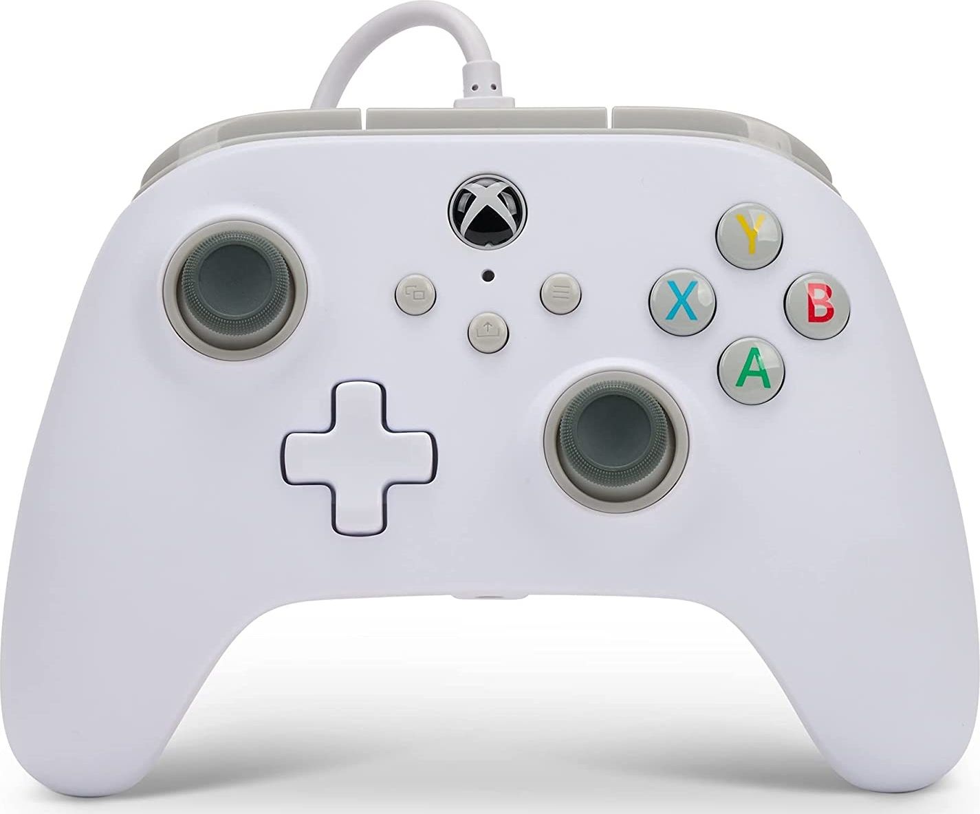 PowerA Xbox Pad przewodowy bialy spēļu konsoles gampad