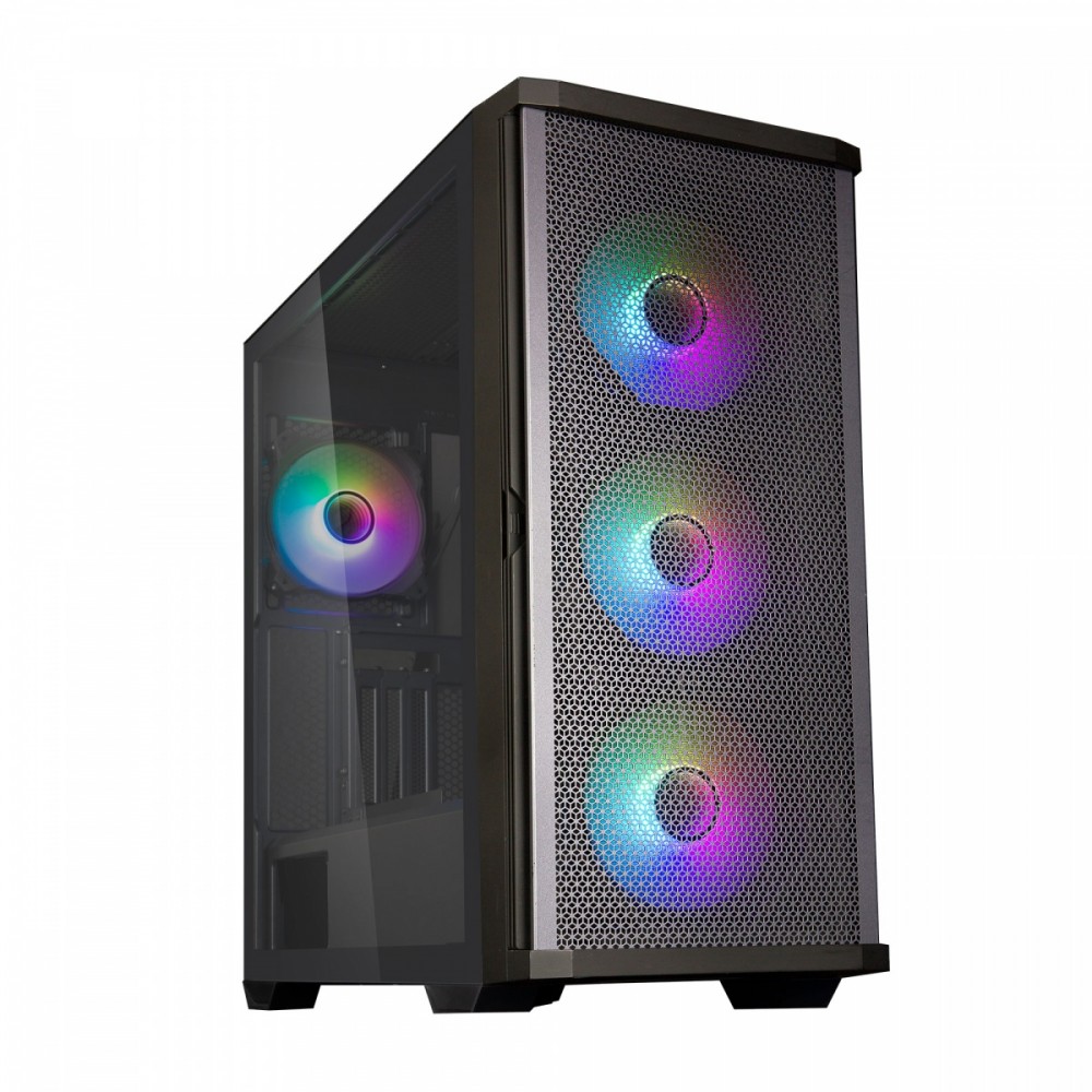 Case Z10 DUO ATX Mid Tower ZM-IF 120 x4 Datora korpuss