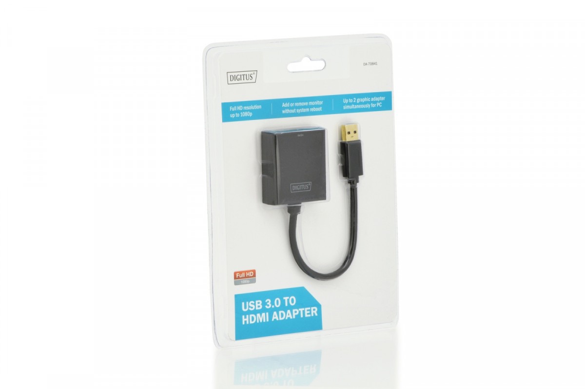 DIGITUS Adapter USB3.0   -> HDMI         bis 1080p/1920x1080 adapteris