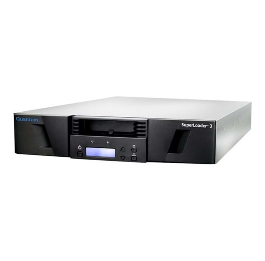 QUANTUM SUPERLOADER 3 LTO8HH TAPE DRIVE 16 SLOTS 6GB/S SAS RACKMOUNT     IN Serveru aksesuāri