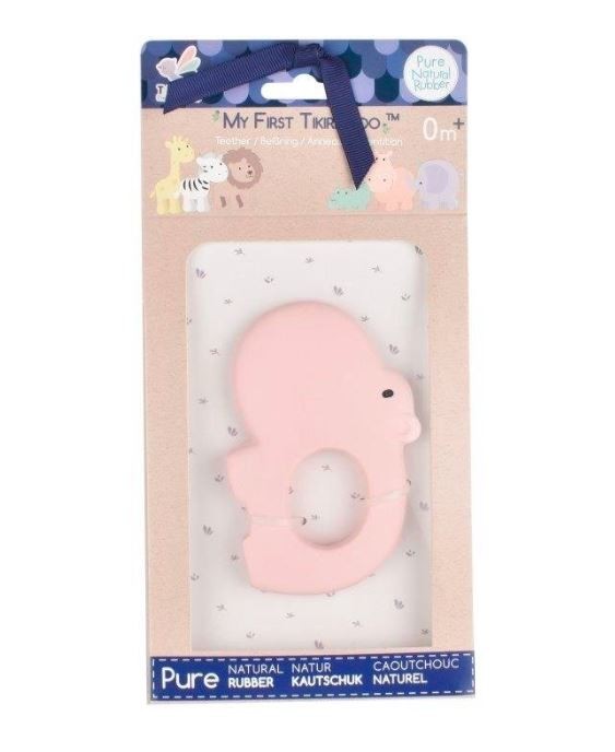 Rubber teether Hippo Zoo 91503 (4792247006308)