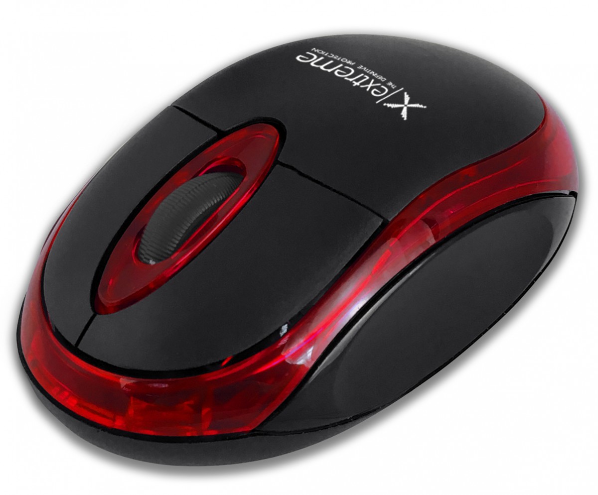 Wireless Bluetooth optical mouse 3D Cyngus red Datora pele