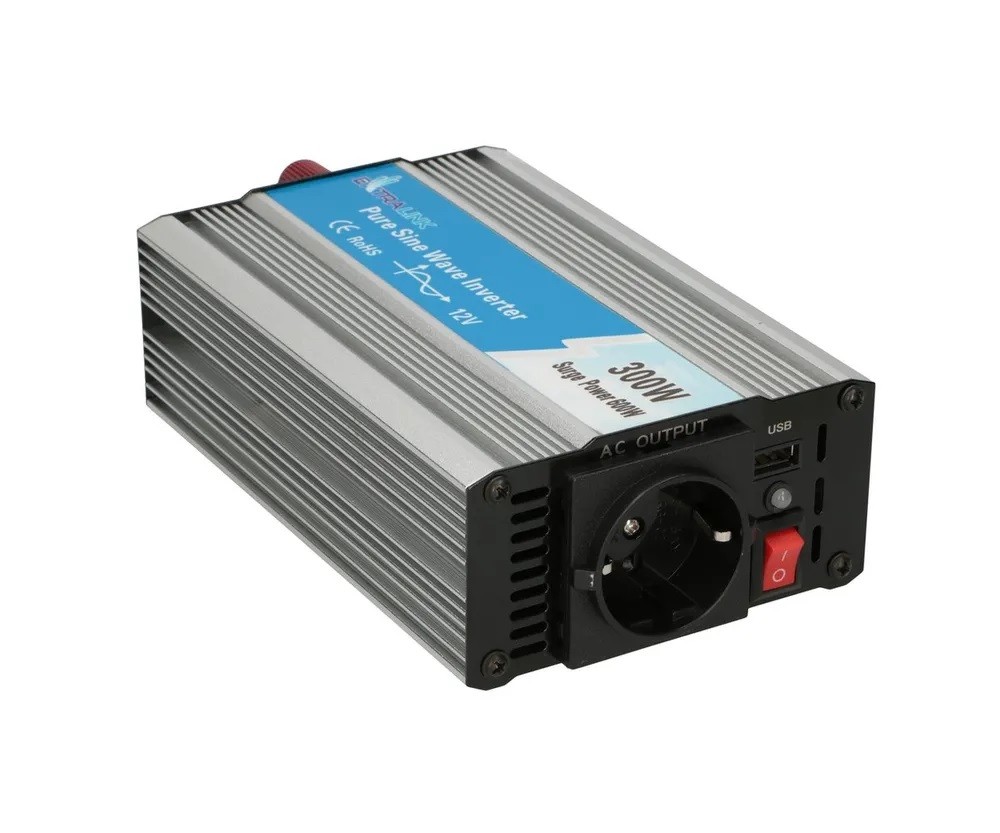 EXTRALINK Voltage Converter 12-230V 300W datortīklu aksesuārs