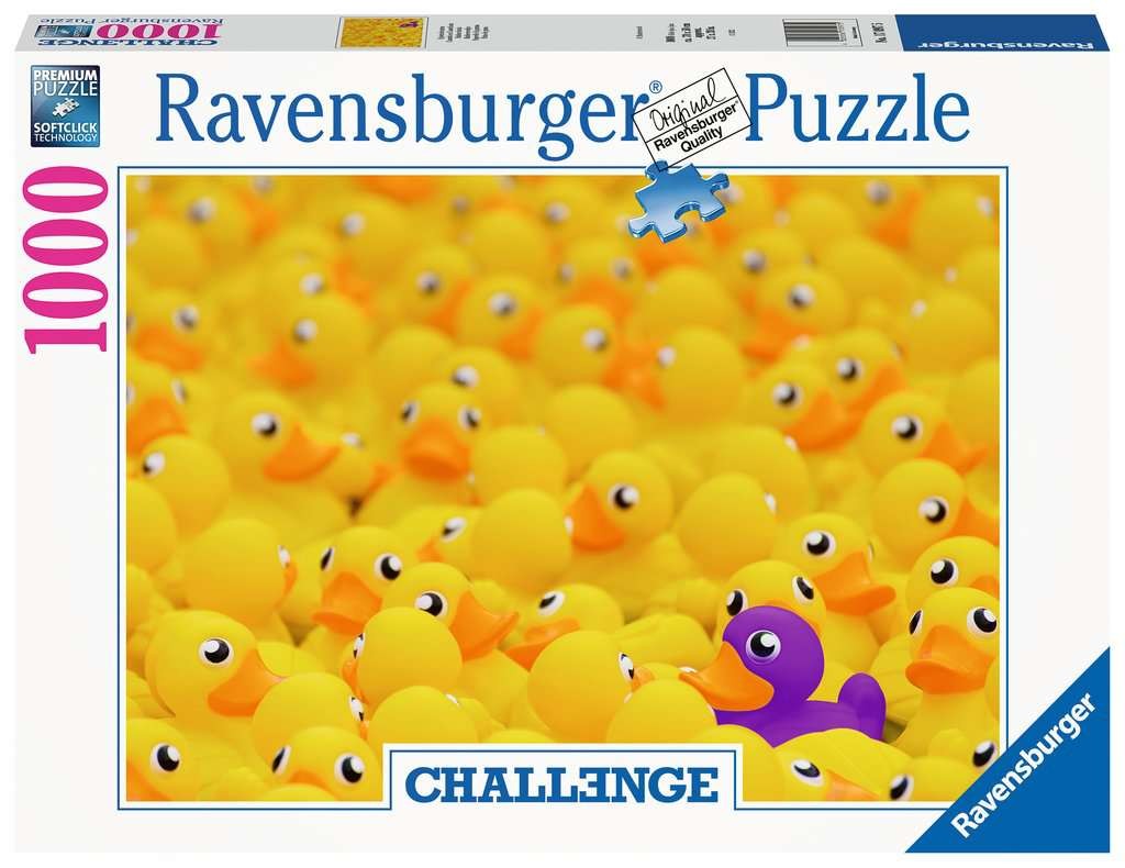 Puzzle 1000 elements Duck Challenge 17097 (4005556170975) puzle, puzzle