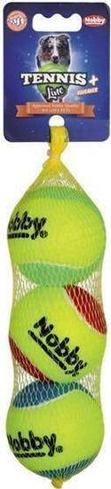 Nobby Color Tennis Ball S 5cm/3pcs. aksesuārs suņiem