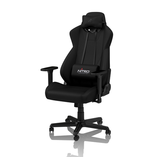 Nitro Concepts S300 Gaming Stuhl - Stealth Black datorkrēsls, spēļukrēsls