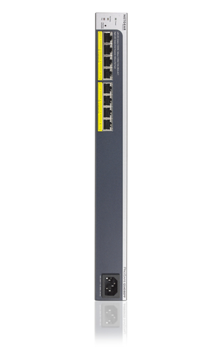 Netgear 8-Port Gb Poe+ Webmgd Switch New Retail datortīklu aksesuārs