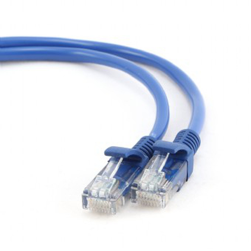 Gembird patchcord RJ45, cat.5e, UTP, 1m, blue tīkla kabelis