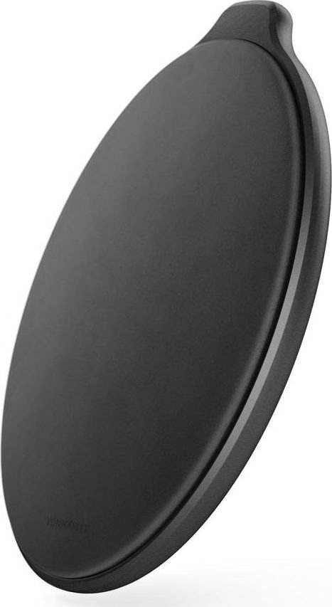 VONMAHLEN Wireless Charging Pad  Aura Leather Black/lite iekārtas lādētājs