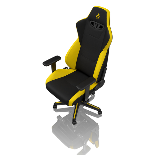 Nitro Concepts S300 Gaming Stuhl - Astral Yellow datorkrēsls, spēļukrēsls