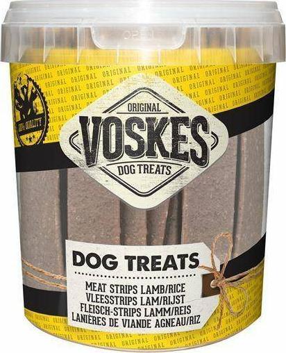 VOSKES Voskes Pies Treats 500g lamb/Rice Strips Przysmak Dla Psa 19668 (8711242014534)