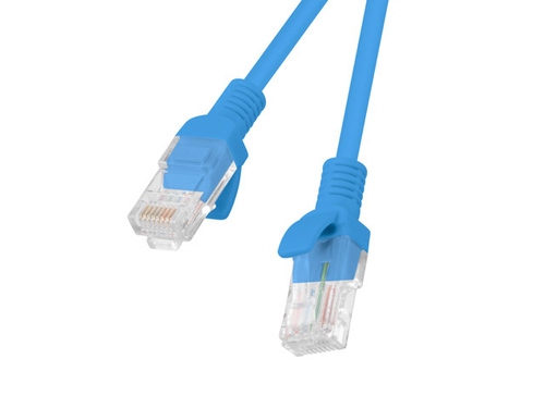 Patchcord PCU5-20CC-0050-B cat.5e 0,5M blue 10-pack tīkla kabelis