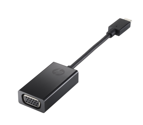 Kabel USB Hewlett-Packard USB-C - VGA Black (P7Z54AA ABB)