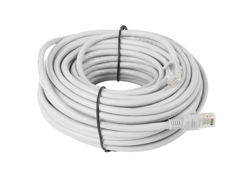 Patchcord cat.5e 20.0M  FTP grey tīkla kabelis