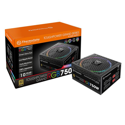 Thermaltake Toughpower Grand RGB 750W Gold Barošanas bloks, PSU