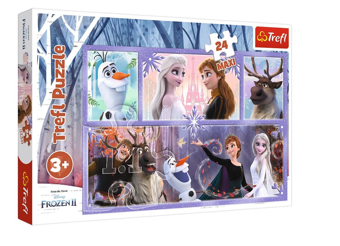 TREFL Puzzle A world full of magic Frozen 2 24 Maxi elements puzle, puzzle