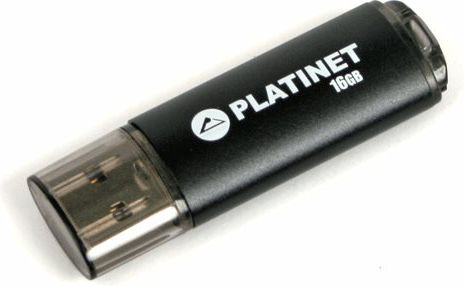 Platinet X-Depo 16GB czarny USB Flash atmiņa