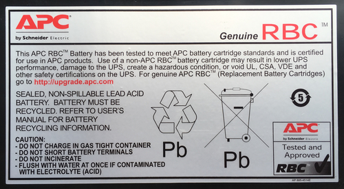 APC batteryKit SUA1000RMI1U SUA750RMI1U UPS aksesuāri