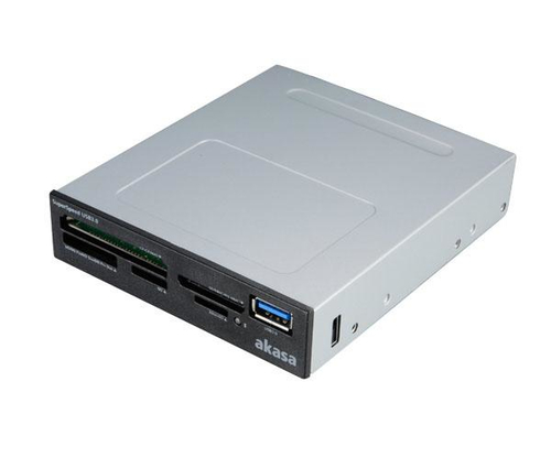 Akasa AK-ICR-27 interner USB 3.0 Card Reader - black karšu lasītājs