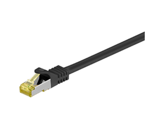 MicroConnect S/FTP CAT7 2m Black LSZH PiMF ( Pairs in metal foil ) tīkla kabelis