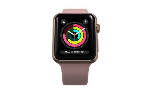 Renewd Apple Watch Series 3 Gold/Pink with 24 months warranty Viedais pulkstenis, smartwatch