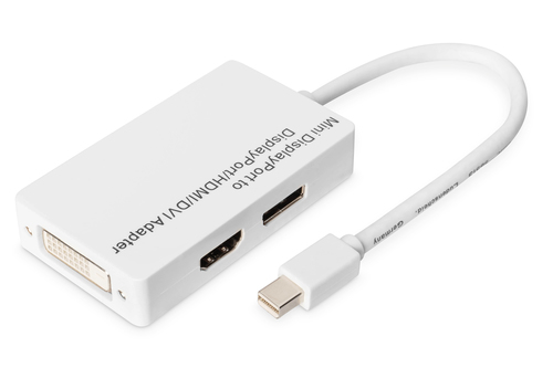 DIGITUS Mini DisplayPort Adapter,Mini DP-DisplayPort, 0,2m adapteris