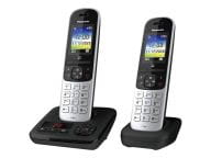 Panasonic KX-TGH722GS black telefons