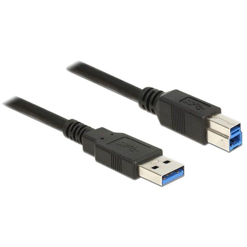 DELOCK Cable USB 3.0 Type-A>Type-B 1,5m USB kabelis