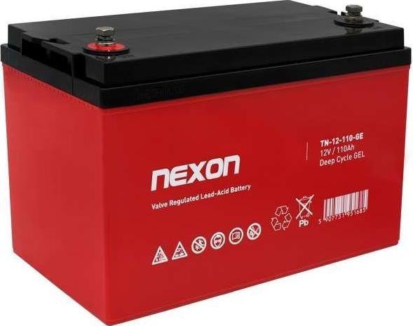Nexon Akumulator zelowy TN-GEL 12V 110Ah Long life TNGEL110 (5907731951685) UPS aksesuāri