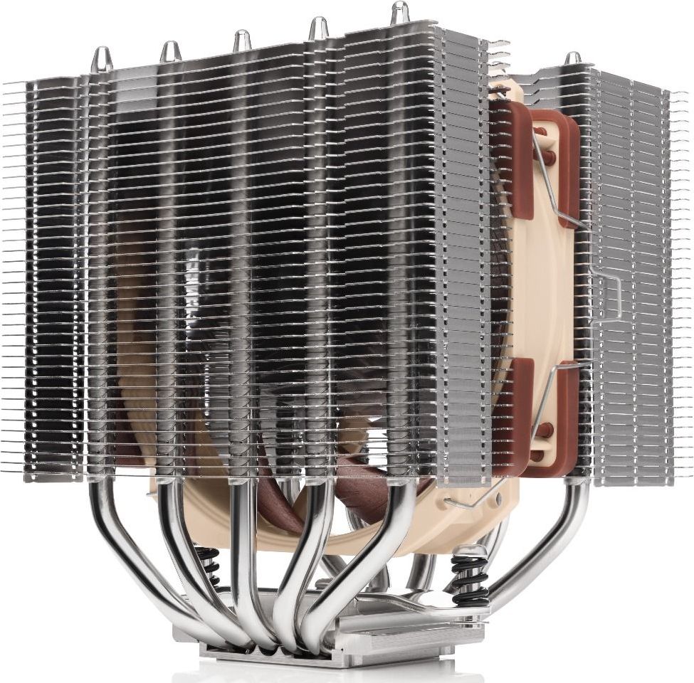 Noctua NH-D12L computer cooling system Processor Air cooler Aluminium, Beige, Brown 9010018000337 procesora dzesētājs, ventilators