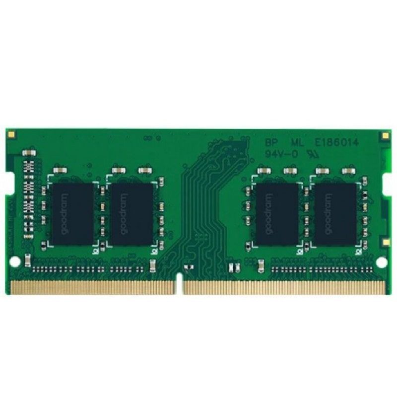 GoodRam SODIMM, DDR4, 8 GB, 3200 MHz, CL22 (GR3200S464L22S/8G) operatīvā atmiņa