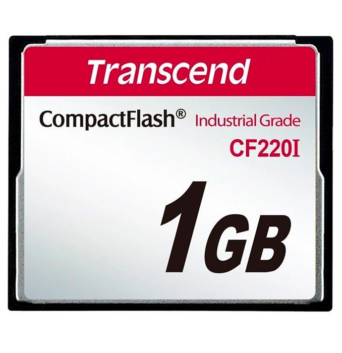 Transcend Industrial CF220I CF 1GB (UDMA5) atmiņas karte