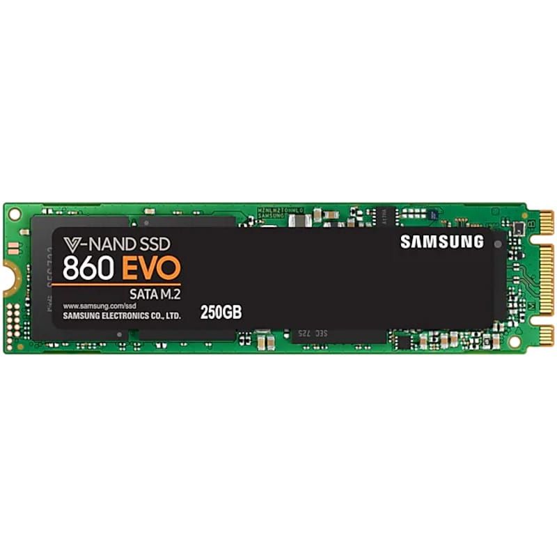 SAMSUNG SSD 860 EVO 250GB M.2 SATA SSD disks
