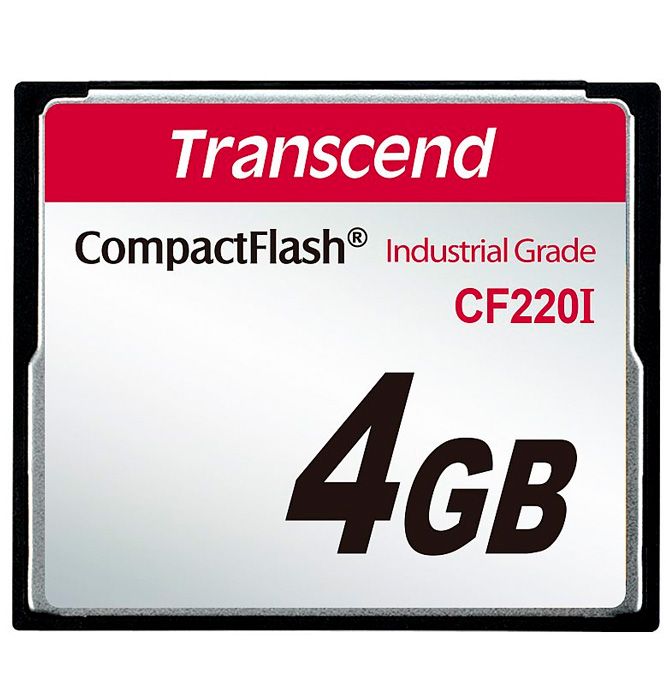 Transcend Industrial CF 4GB (UDMA5) atmiņas karte