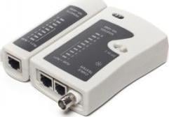 Netrack network cable tester RJ11/RJ12/RJ45 BNC/UTP/FTP/STP Serveru aksesuāri