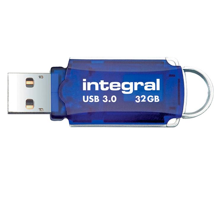 Integral 32GB USB2.0 DRIVE EVO BLUE USB flash drive USB Type-A 2.0 USB Flash atmiņa