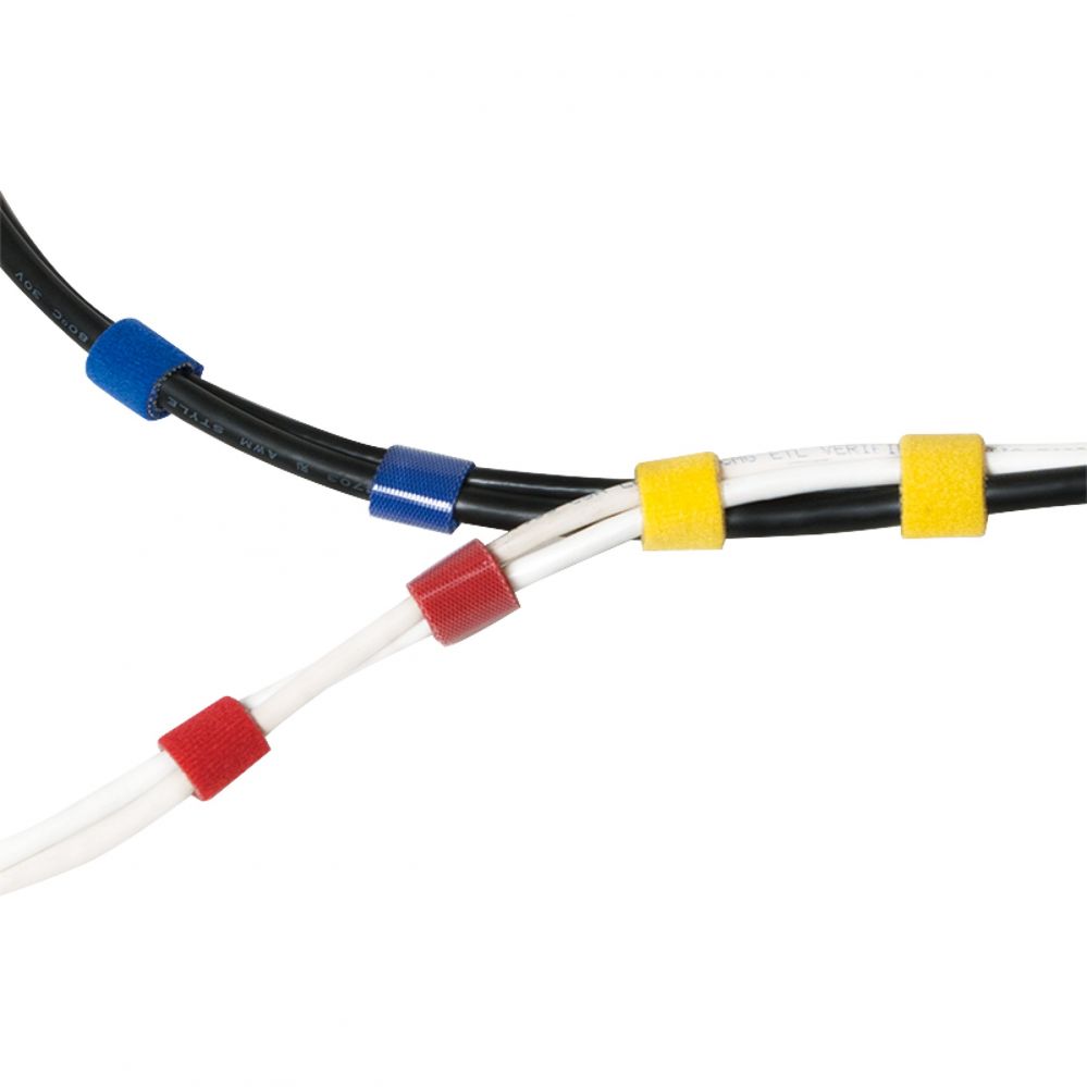 LOGILINK - Cable Strap, Velcro Tape, 4m, Black