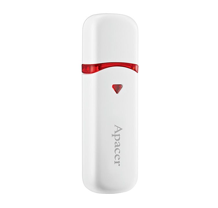 APACER USB2.0 Flash Drive AH333 64GB White RP USB Flash atmiņa