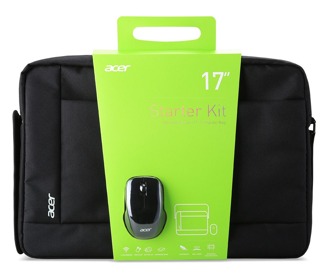  Acer Notebook Starter   Kit:17.3'Belly band pac portatīvo datoru soma, apvalks