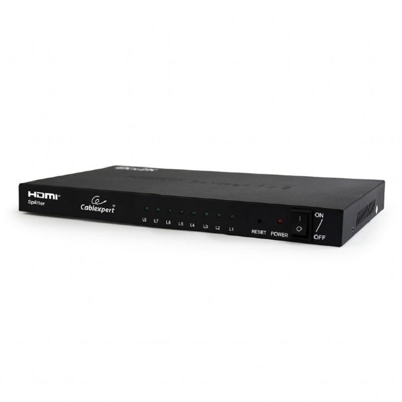 Gembird HDMI interface splitter, 8 ports KVM komutators