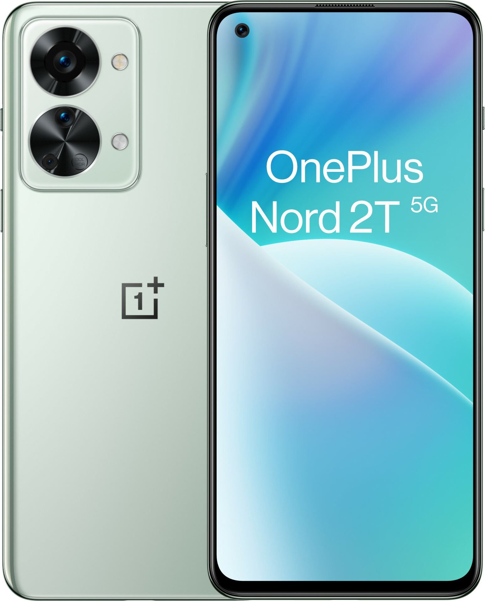 Smartfon OnePlus Nord 2T 5G 8/128GB Dual SIM Zielony  (6044603) Mobilais Telefons