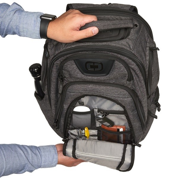 OGIO BACKPACK RENEGADE RSS BLACK P/N: 111059_03 portatīvo datoru soma, apvalks