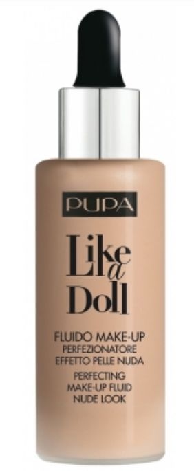 Pupa Like a Doll Fluid podklad w plynie 030 Natural Beige 30ml 8011607222414 (8011607222414) tonālais krēms