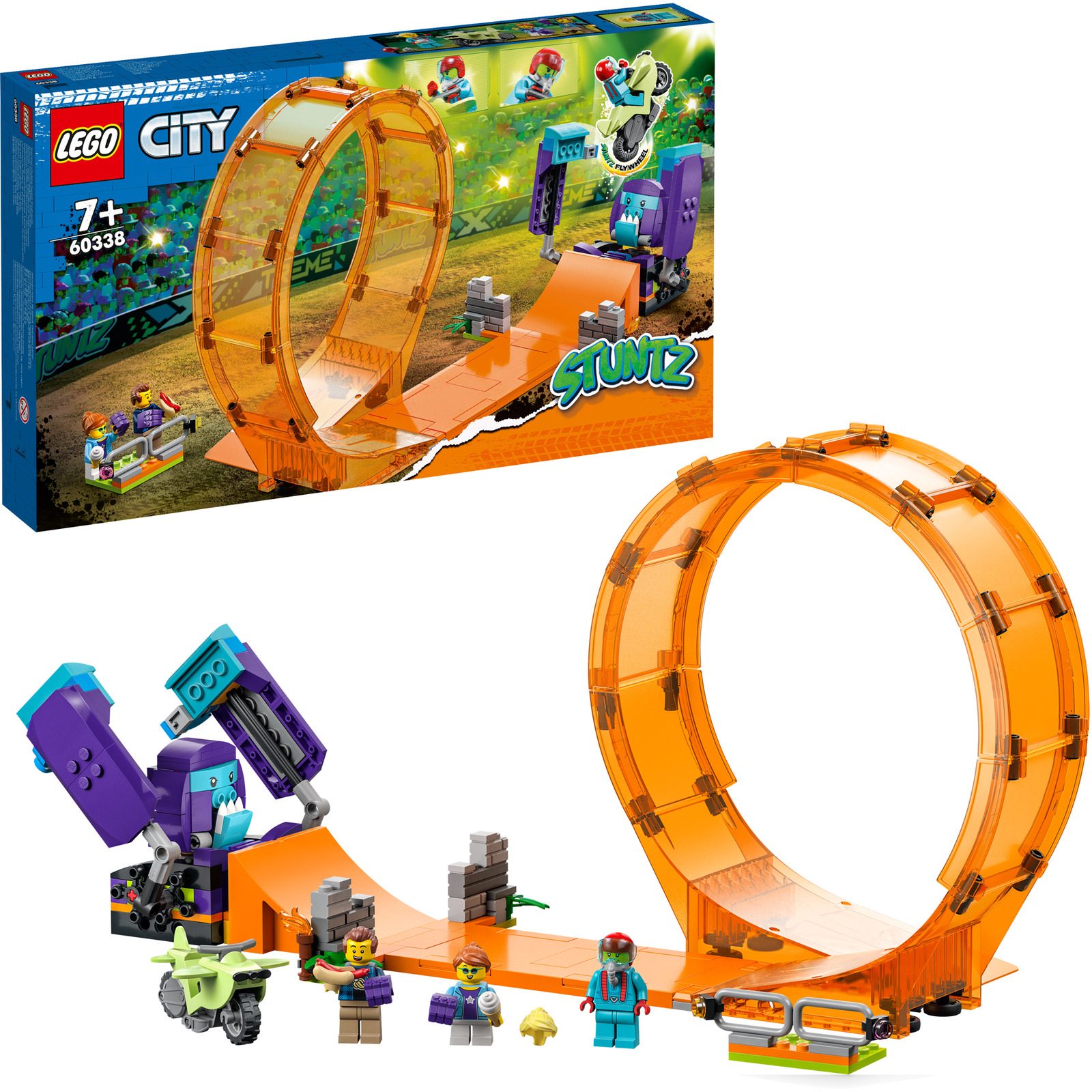 Lego City 60338 Smashing Chimpanzee Stunt Loop LEGO konstruktors