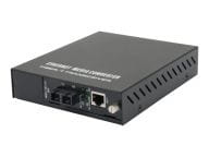 LevelOne Media Converter LevelOne GVM-1101 RJ45 toSC Managed Gbit, Multi-Mode Fiber 4015867195673 KVM komutators